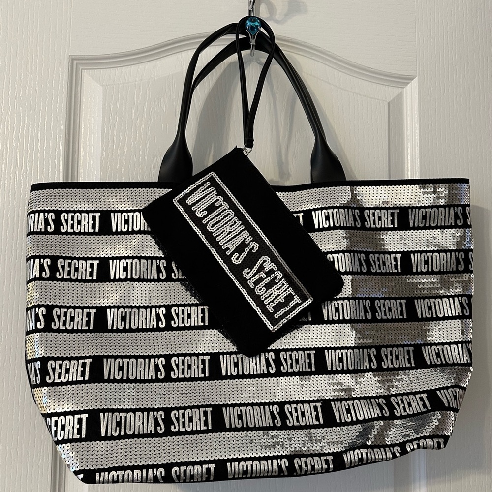Victoria's Secret Tote with Matching Wristlet - NWOT